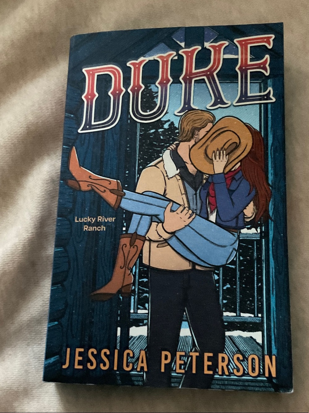 DUKE by Jessica Peterson - Blue Illustrated Paperback